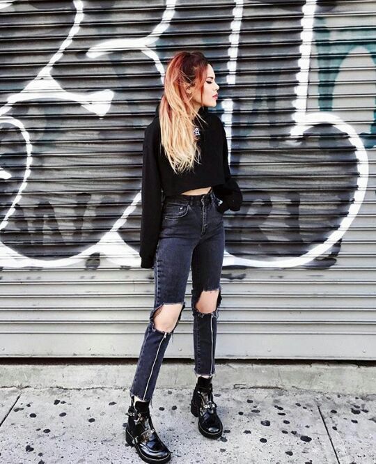 80+ Ways to Wear Chic Grunge Outfits in Spri