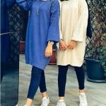 Oversized sweater dress hijab style | Hijabi outfits casual, Hijab .