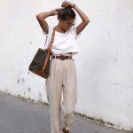 minimal chic summer outfit ideas #ootd #summerstyle | Chic summer .