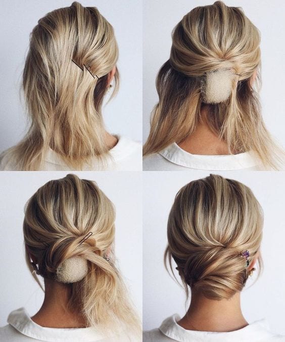 30 Pretty Chignon Hairstyles + What It Is & a History - My New .