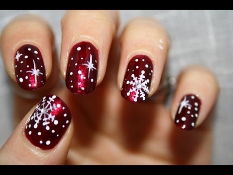 8 Fabulous Christmas Nail Art Tutorials | Marc and Mandy Sh