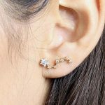Amazon.com: Constellation Earrings Ear Crawler Earrings Zodiac .