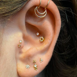 Ear Piercings - Multiple Ear Piercings Inspiration For Curating .