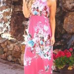 Sleeveless Summer Floral Print Dress | Dresses, Fashion, Print dre