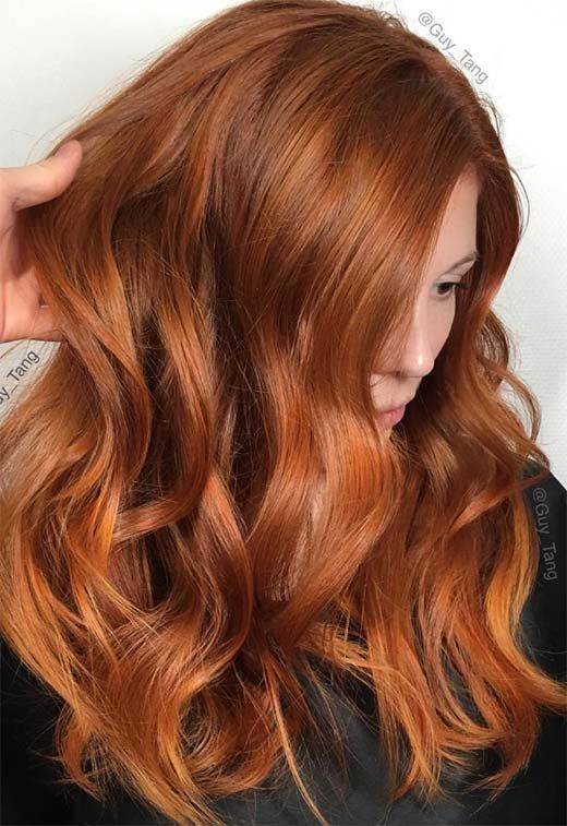 57 Flaming Copper Hair Color Ideas for Every Skin Tone | Natural .