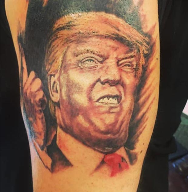 Crazy Donald Trump Tattoos