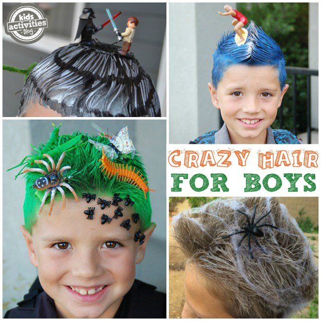 Silly, Wacky, And Fun Crazy Hair Day Ideas For School | Wacky hair .