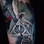 This stunning Harry Potter tattoo has taken nearly a year to .