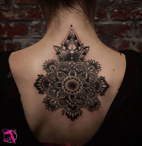 Creative mandala back piece by Dominika Czeczot | Tattoos, Mandala .