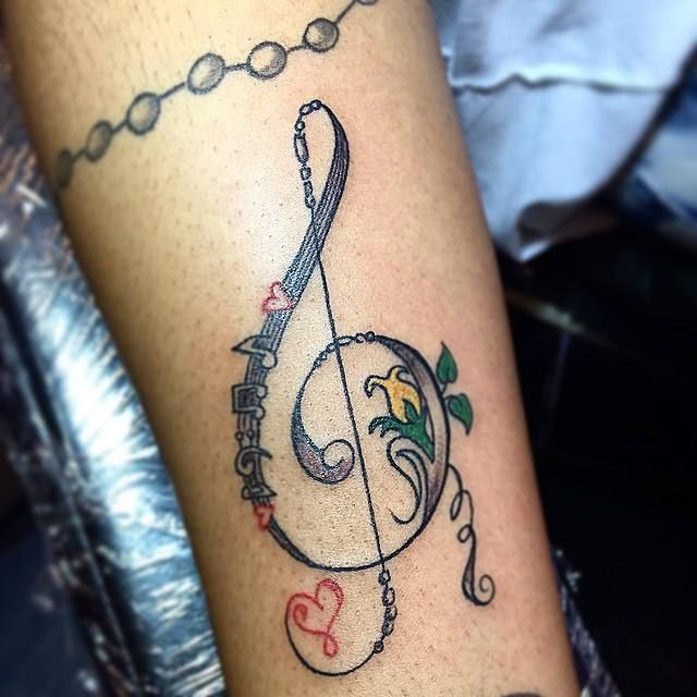 82 Creative Music Tattoos for The 'Music-Lover' in You (With .
