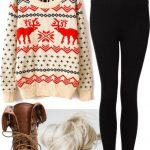 Cute Christmas outfits Glamsugar.com #christmas #outfits #sweater .