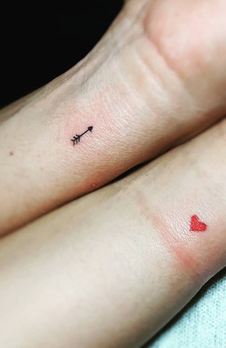 35 Matching Couple Tattoos to Inspire You - The Trend Spott