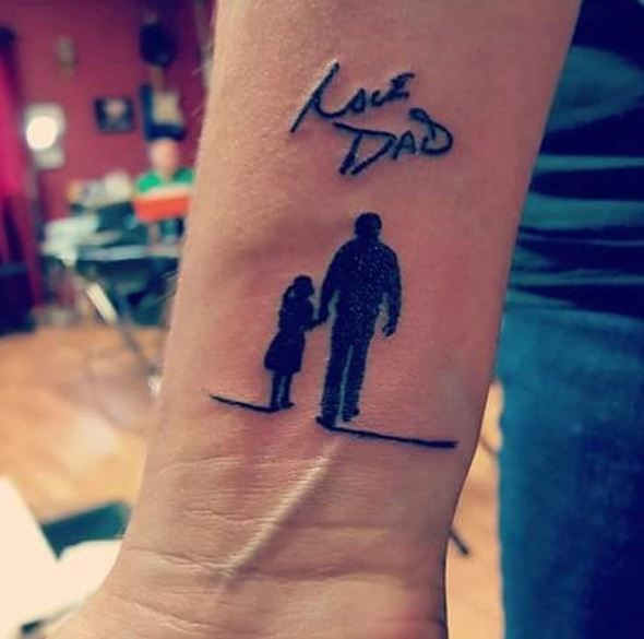 Memorial Tattoos | Tattoos for daughters, Tattoos for dad memorial .