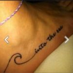 Simple but awesome! | Tattoos, Ocean tattoos, Dainty tatto