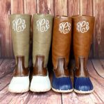 The beige/green pair! | Boots, Duck boots, Bootie boo