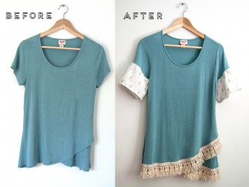 Simple Summer Top DIY | Palmetto Goodwi