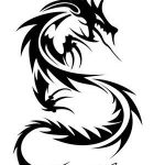TATTOOS IDEAS: Tribal Dragon Tattoos - Cool Dragon Tattoo For Men .