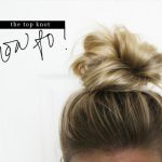 Aubrey Kinch | BLOG: How To: Top Knot | Medium hair styles, Up dos .