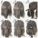 easy prom hairstyle tutorials for girls with short hair | Simple .