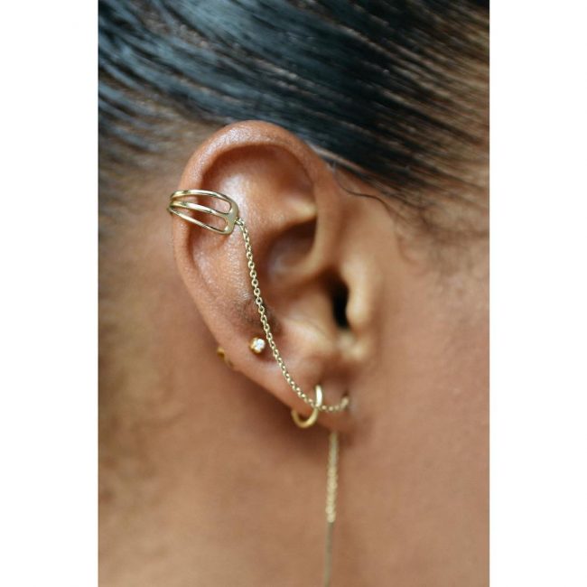 The Edgy Cartilage Piercing - 60 Best Ideas & Rules[201