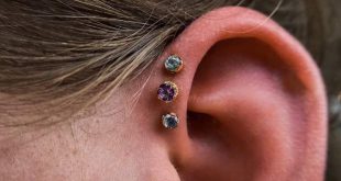 55+ Edgy Helix Piercing Styles that Can Arrest Attention Promptly .