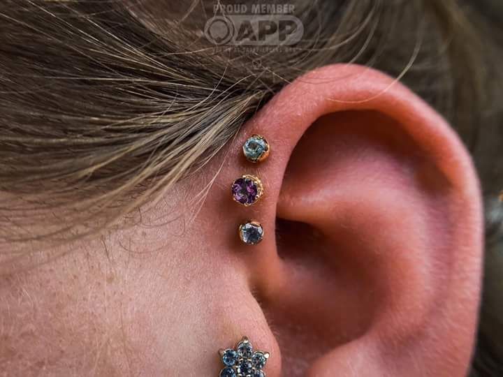 Edgy Helix Piercing Styles