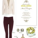 Stationery & Style: Refined Bridal Shower Outfit | Bridal shower .
