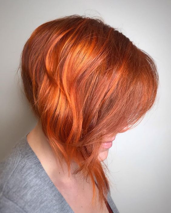 55+ Funky Fall Hair Colors Every Woman Would Fall F