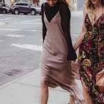 Post- The Modhemian Fall Fashion Trends: Layering Your Slip Dress .