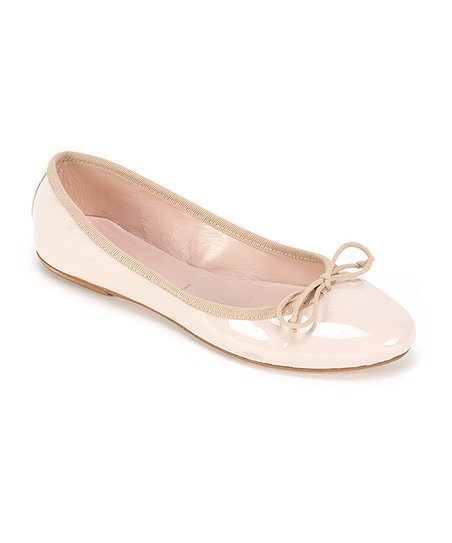 Summit by White Mountain Nude Kendall Leather Ballet Flat - Women .