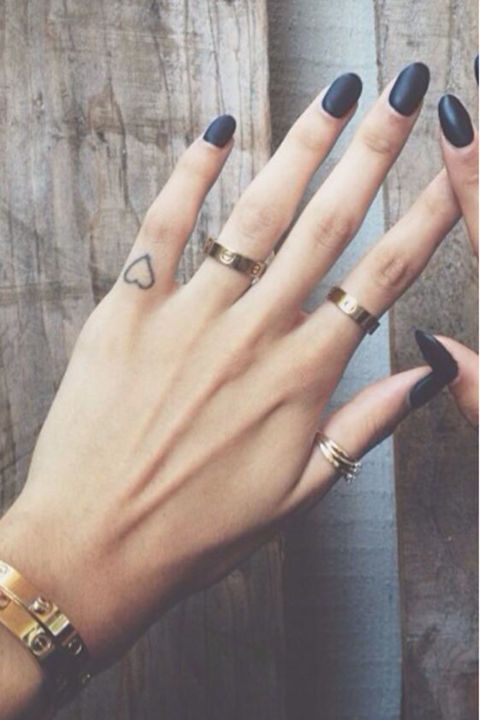 28 Tiny Finger Tattoo Ideas | Simple finger tattoo, Tiny finger .