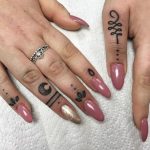 Little Linework | Finger tattoo for women, Tiny tattoos, Finger .