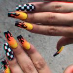 51 Stylish Fire Nail Art Design Ideas You Must Try – Page 5 .