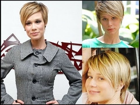 20 Flattering Short Hairstyles For Oval Faces 2014 - YouTu