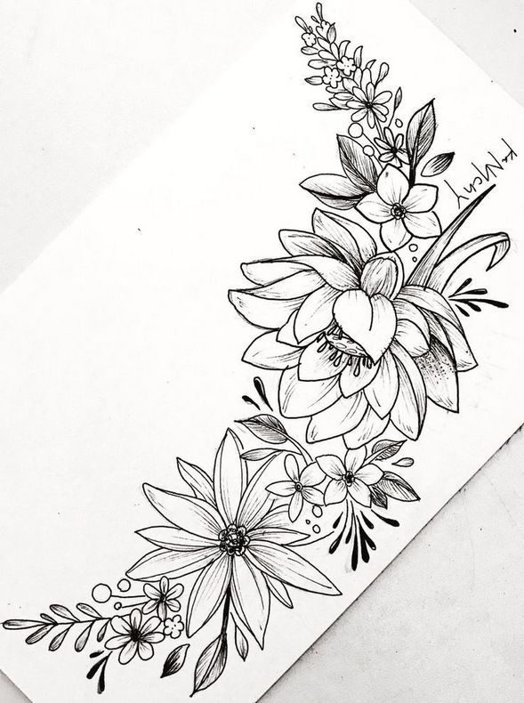 Fashion Archives | Wagepon Ideas | Flower tattoo drawings .