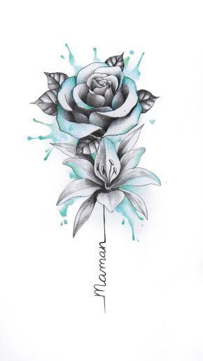 19 besten Blumen-Tattoos-Ideen Monica Gill #besten .