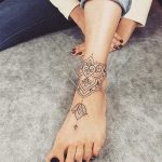 Gorgeous ankle bracelet tattoo ideas for women of all ages | Ankle .