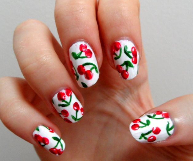 16 Fruit Nail Art Designs for Summer - Pretty Designs | Fruit nail .