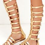 ShopStyle | Tall gladiator sandals, Gold gladiator sandals .