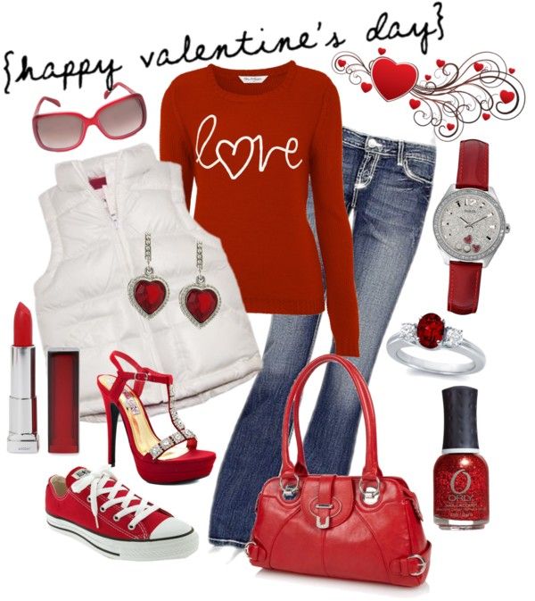 30 Lovely Ideas of Valentines Day Outfits for Ladies and Kids .