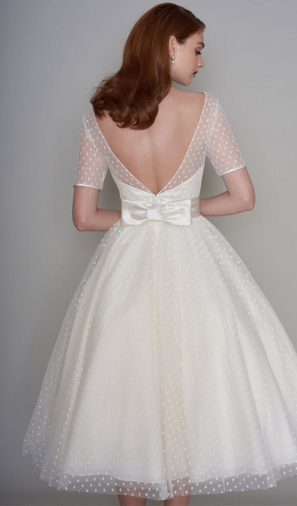 Three Short Wedding Dresses with Bows - Cutting Edge BridesCutting .