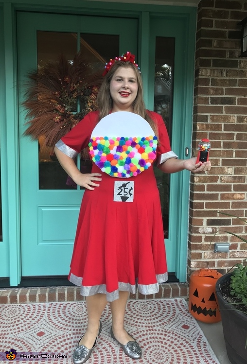 Gumball Machine Women's Halloween Costu