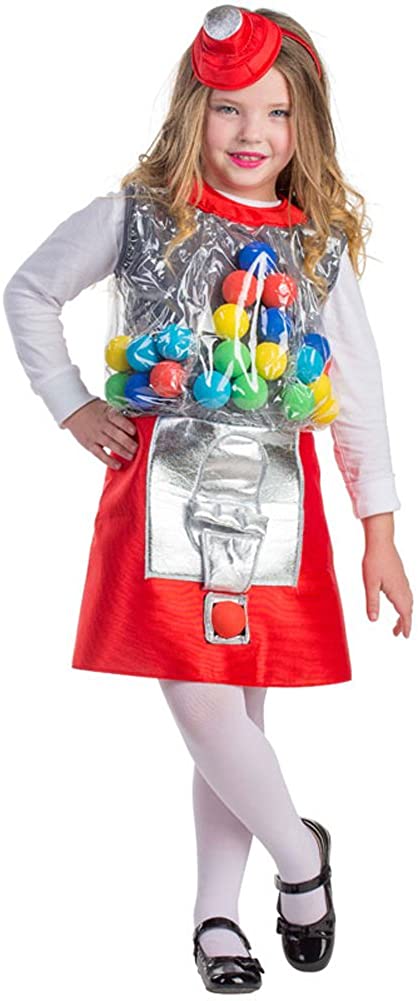 Amazon.com: Dress Up America Gumball Machine Costume – Candy Girl .