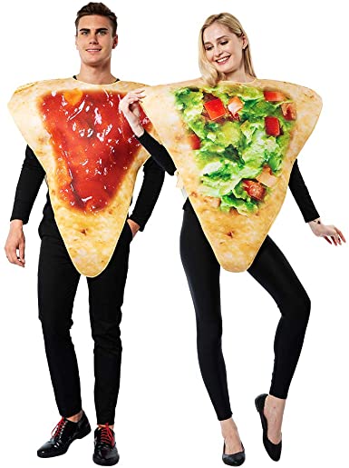 Amazon.com: ReneeCho Adult Couple Halloween Costume Tortilla Chips .