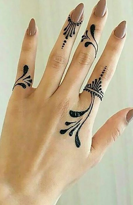 18 Beautiful Henna Tattoos for Women in 2020 - The Trend Spott