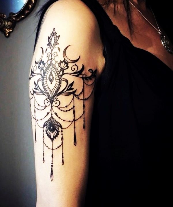 101 Tasteful Lace Tattoos Designs and Ideas | Lace tattoo design .