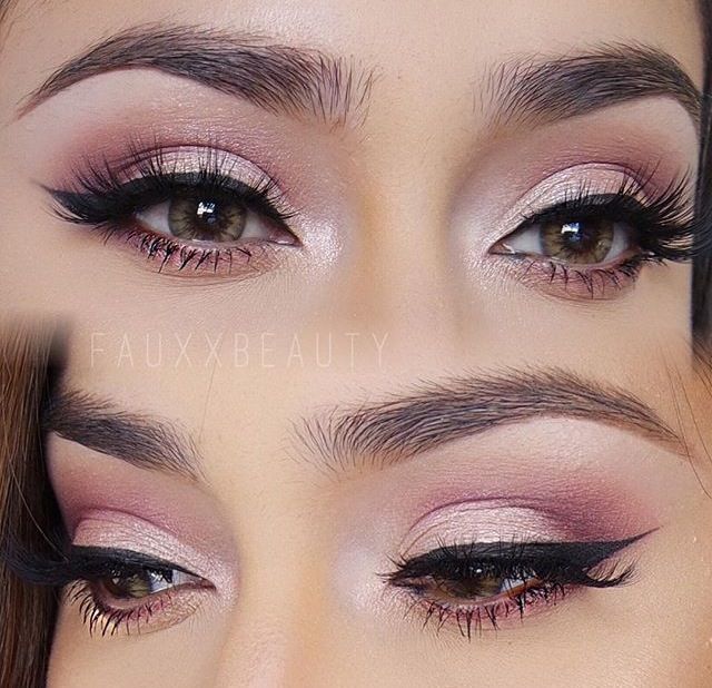 Smokey Eye Makeup | Cat Eyeliner | Smoky eye makeup, Pink eye .