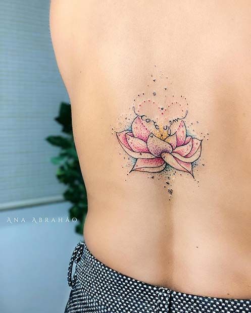 45 Pretty Lotus Flower Tattoo Ideas for Women | Page 4 of 4 .