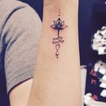 Lotus Tattoo ideas | Tattoos, Unalome tattoo, Simple flower tatt