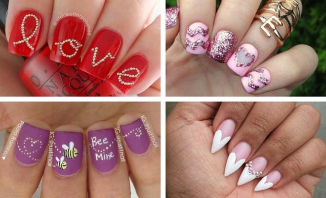 30 Lovely Valentine's Day Nails | StayGl